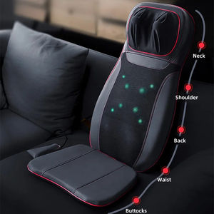 Chaise <span class=keywords><strong>de</strong></span> <span class=keywords><strong>massage</strong></span> électrique vibrante pour le corps entier, le cou, le <span class=keywords><strong>dos</strong></span>, la maison, avec fonction <span class=keywords><strong>de</strong></span> pétrissage, coussin chauffant, <span class=keywords><strong>siège</strong></span> vibrant - Product Image 1