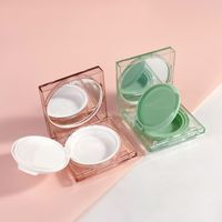 Boîte à poudre compacte vide Jialin personnalisée 15g, étui coussin d'air, emballage plastique cosmétique pour crème BB CC