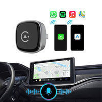 Adaptateur CarPlay filaire vers sans fil 2 en 1, plug & play, connexion automatique, conversion pour voitures filaires, compatible CarPlay et Android Auto, type C
