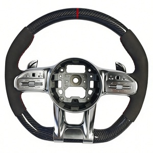 Volant en fibre de carbone de qualité supérieure OEM pour <span class=keywords><strong>Mercedes</strong></span> Benz C219 C220 C220d C238 C250 <span class=keywords><strong>C300</strong></span> C350 <span class=keywords><strong>4matic</strong></span> - Product Image 4