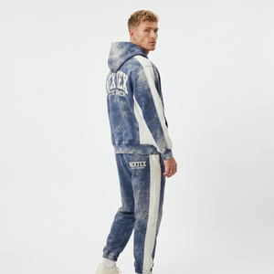 Survêtement à capuche pour homme, de bonne qualité et confortable, avec fermeture éclair sur le devant et poche, manches longues, style décontracté. - Product Image 2