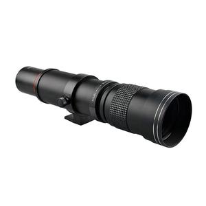 Télescope optique 420-800 mm F/8.3-16 Objectif d'appareil photo à mise au point manuelle et zoom pour <span class=keywords><strong>Nikon</strong></span> Dslr D5500 D3300 D3200 D5300 D3400 D7200 D750 - Product Image 1