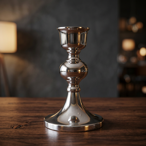 Porte-bougie en aluminium - Décoration d'intérieur artisanale durable - Product Image 2