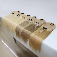Extensions de queue de cheval en cheveux naturels avec cordon de serrage, pour compétition de force et cheerleading