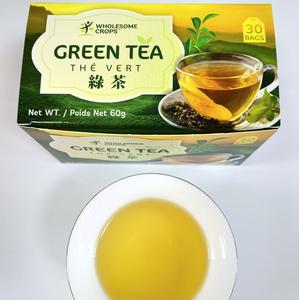 Fábrica China Suministra Bolsitas <span class=keywords><strong>de</strong></span> Té Orgánico en Caja <span class=keywords><strong>de</strong></span> 2g*30, Té Verde, Jazmín y Oolong, Paquete a Granel - Product Image 3