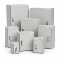 Boîtier de distribution mural JXF gris IP65, coffret électrique, boîte de commande, boîte de disjoncteur, panneau de distribution électrique, 6 tailles
