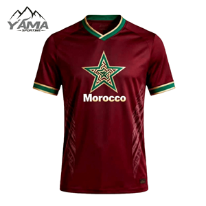 Camiseta de Fútbol Personalizada con Nombre y Números de Equipo para Hombre, para 2026, 100% Poliéster, Impresión por Transferencia de Calor, Transpirable, de Secado Rápido, Corta - Product Image 5