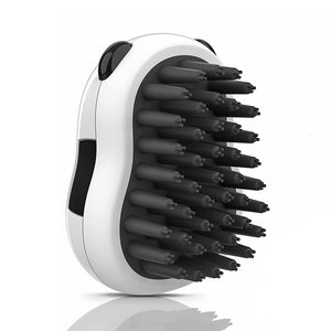 Tamaño de La Palma suave pequeño mascota pelo aseo masaje baño ducha cepillo para perro y gato - Product Image 1