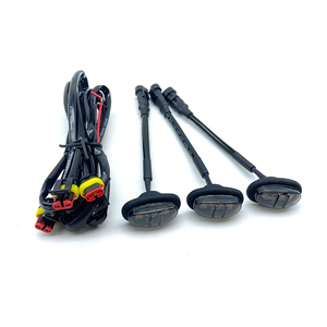 ไฟ LED สำหรับกระจังหน้ารถยนต์ Ranger Raptor สีเหลือง แดง ขาว ไฟสโตรบ LED ไฟเตือนฉุกเฉิน - Product Image 4
