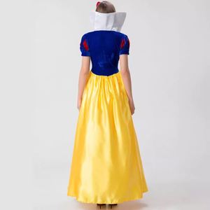 Costume de princesse de dessin animé pour adultes, tenue de fête d'anniversaire, costume de cosplay de princesse des neiges pour Halloween - Product Image 2