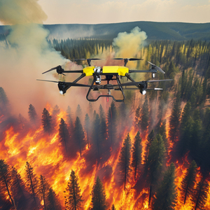 Joyance thiết kế mới nặng Lift chữa cháy Drone nhà trang trại cây nông nghiệp sử dụng hiệu quả thuốc trừ sâu phun làm sạch UAV - Product Image 2