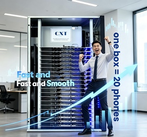 Farm Phone Box <strong>5G</strong> for Samsung Customized Scripts System 20 Mobile Phone Farming Placas Bot Farm Plate Rig Telephone - Product Image 5