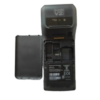 RAM 2GB ROM 16GB NFC V2Pro 5.5 inci Android 7.1 Terminal POS Mendukung Pencetakan Barcode USB WiFi 4G SIM Pemindaian Bluetooth