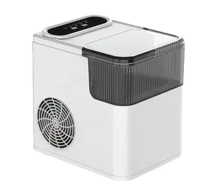 가정용 조리대 자동 압축기 냉각 휴대용 미니 아이스 큐브 메이커 제빙기 캔톤 페어 부스 번호 1.2L3