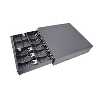 Ausgezeichnete Qualität sicherer Tresen 405 Kassenfach 8 Scheine Clip + 4 Münzen Kassenfach Box Schublade