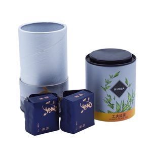Tea Packaging Box Tea Custom Tea Paper Tube Packaging Gift Box Gift Box For Tea Bag