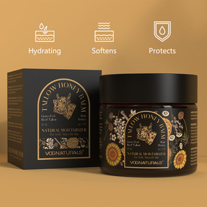 Baume Fouetté au Suif et au Miel OEM, Hydratation Naturelle Profonde Anti-Âge et Réduction des Rides, Soin pour Peaux Atteintes d'Eczéma et de Gerçures, Pour Tout le Corps - Product Image 2