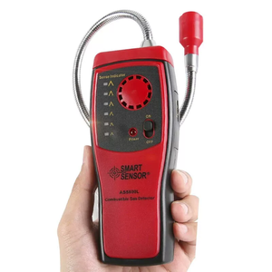 เครื่องตรวจจับก๊าซรั่ว AS8800L เครื่องตรวจจับก๊าซมีเทนแบบพกพาสำหรับตรวจจับก๊าซธรรมชาติที่ติดไฟได้ - Product Image 1