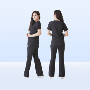 Seragam Medis Unisex 2Pc untuk Perawat atau Teknisi, Nyaman dan Bergaya, Pakaian Laboratorium Kesehatan - Product Image 1