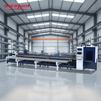 Machine de découpe laser à fibre 240 Chuck 6M avec système de support pneumatique T24 Axrayser avec refroidissement par eau CNC Raycus ou MAX