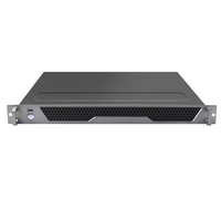 Rack de contrôle industriel 1U Carte pleine hauteur Routage souple Petite prise d'alimentation 1U Panneau en aluminium Carte mère ATX Serveur Mini-ITX ITX