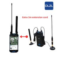 Équipement portable de détection et de positionnement de drones monté sur véhicule DLZL, analyse de spectre 3 km, portée RID 2 km, 8000 mAh