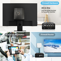Appliance pare-feu CWWK S4 OPNsense 1240P U300E 4x 2.5GbE LAN 2x 10GbE SFP+ Triple affichage 4K Routeur Pfsense Mini PC