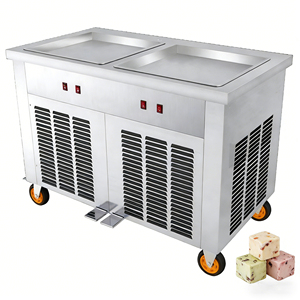 Machine à glaces commerciale en acier inoxydable pour café et restaurant, refroidissement rapide, économe en énergie, équipement à desserts, surface lisse - Product Image 4