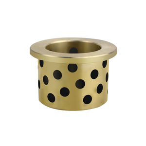 B148 C95800 Manchon en laiton haute force Matériau en bronze résistant à l'usure en cuivre graphite autolubrifiant - Product Image 2
