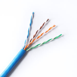 Caméra intérieure UTP CAT5E câble réseau 24AWG 0.5mm CCA Coper CCTV sécurité câble Ethernet <span class=keywords><strong>CAT5</strong></span> pass Test - Product Image 4
