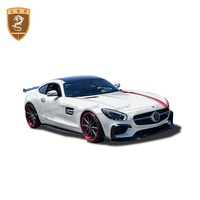 Lame de pare-choc arrière en Fiber de carbone, accessoire pour voiture, Mercedes Bens Gt Gts, prix d'usine, jupes latérales