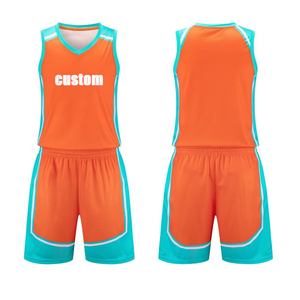 Các loại màu sắc nhanh chóng khô thăng hoa bóng rổ Jersey đồng phục thiết kế màu sắc kết hợp bán buôn trống bóng rổ Jerseys - Product Image 1