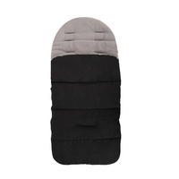 Vente en gros Sac de couchage pour poussette de bébé en plein air pour enfants en laine tricotée anti-coup de pied couverture de couchage en velours à fermeture éclair