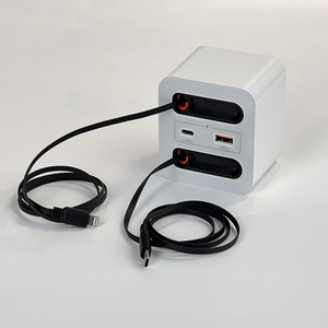 New Arrival quốc tế đa USB <span class=keywords><strong>Power</strong></span> cắm <span class=keywords><strong>Adapter</strong></span> với 20 Wát có thể thu vào Loại C cáp phổ Travel cắm <span class=keywords><strong>Adapter</strong></span> - Product Image 3