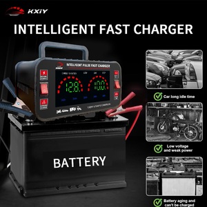 เครื่องชาร์จแบตเตอรี่รถยนต์อัตโนมัติอัจฉริยะ Yq-400aa12v 12A แบบเสียบปลั๊กสำหรับสกู๊ตเตอร์ไฟฟ้า - Product Image 2