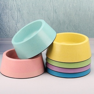 Tigela Premium para Pets em Fibra de Bambu com Base Antiderrapante, Design Durável e Aparência Redonda Elegante - Product Image 1