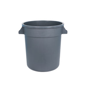 Contenedor de <span class=keywords><strong>Basura</strong></span> Redondo de <span class=keywords><strong>10</strong></span> Galones de HDPE de Alta Resistencia para Uso en Exteriores - Product Image 1