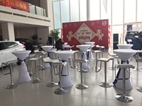 Vente en gros de table commerciale de bar pour la maison table haute ronde de bar meubles d'hôtel tables de cocktail pour événements