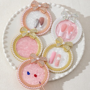 Présentoir Rond en Marbre pour Vernis à Ongles en Gel, Tableau de Couleurs Dégradées pour Manucure, Outil pour Salon de Manucure - Product Image 2