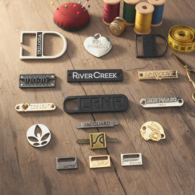 Personalized Metal Logo Labels for Fashion Bags and Accessories Factory Direct Supply Low Cost Wholesale and Retail Service Now