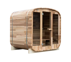 Diseño moderno al aire libre Cubo <span class=keywords><strong>Sauna</strong></span> 1-2 personas Hemlock Madera <span class=keywords><strong>Hotel</strong></span> <span class=keywords><strong>Sauna</strong></span> <span class=keywords><strong>con</strong></span> estufa eléctrica - Product Image 6