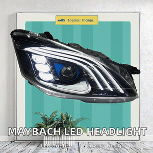 AKD New Car Styling Head Lamp for Benz W221 2006-2009 Style <b>LED</b> DRL Projector Lens 12v <b>LED</b> <b>Headlights</b> AKD New Car Styling Head L - Product Image 2