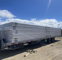 Conteneur de stockage pliable de 20 pieds, multifonctionnel, étanche, pour ferme, chantier, camp, installation facile, emballage plat