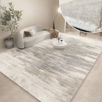 Tapis de luxe personnalisé en peluche, doux, antidérapant, résistant aux taches, fabriqué à la machine, pour salon, chambre, hôtel, vente en gros