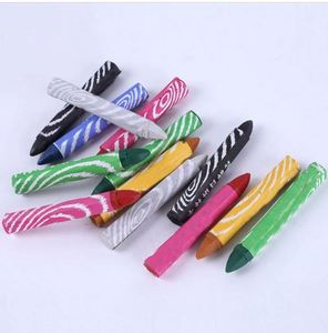 Crayon de marquage industriel hexagonal en cire pour bois, modèle BV-C118, 6 couleurs, format jumbo - Product Image 1