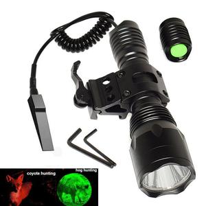 Lampe de poche à faisceau Long 2KM, batterie Rechargeable, éclairage rouge et vert, tactique, idéale pour le chasse, <span class=keywords><strong>Vision</strong></span> nocturne, lumens - Product Image 1