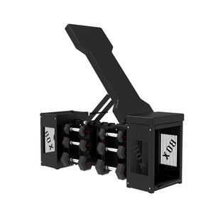 多合一健身凳，带哑铃存储配件，健身多功能举重凳，可调节箱式家用健身房健身凳 - Product Image 1