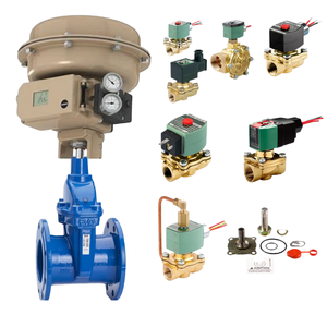 Instalación, puesta en marcha e integración de válvulas de compuerta de sellado rígido AVK PN 16/DN65-125, válvulas solenoides Asco y actuadores/posicionadores Samson - Product Image 1