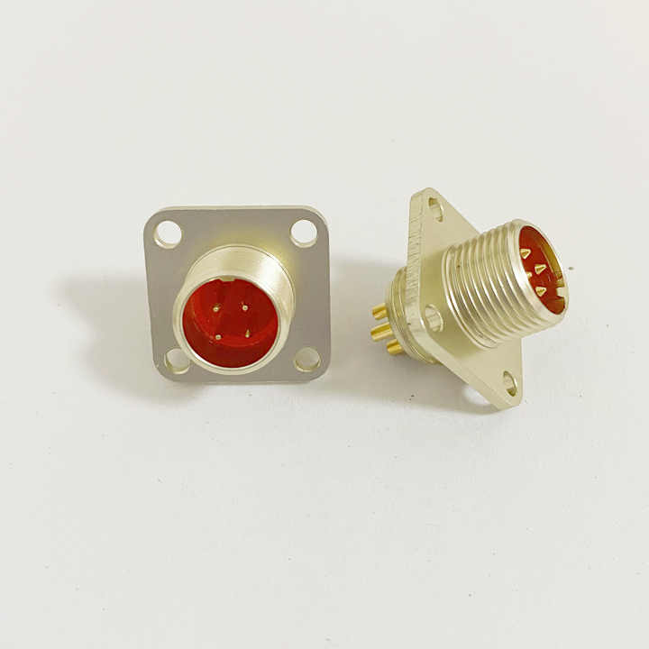 PY04-4Z 4针圆形连接器公插座俄罗斯连接器| Alibaba.com