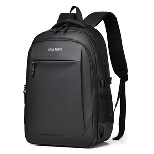 Sac à dos multifonctionnel grande capacité pour homme, étanche, en polyester, avec fermeture éclair, pour étudiants, loisirs en plein air, voyage, sacoche pour ordinateur portable - Product Image 1